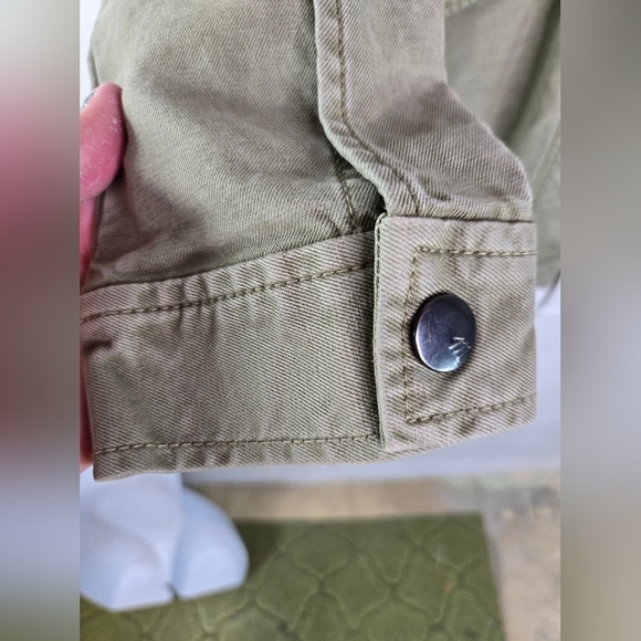 Madewell Brimfield khaki hooded army utility jacket - Picture 9 of 15